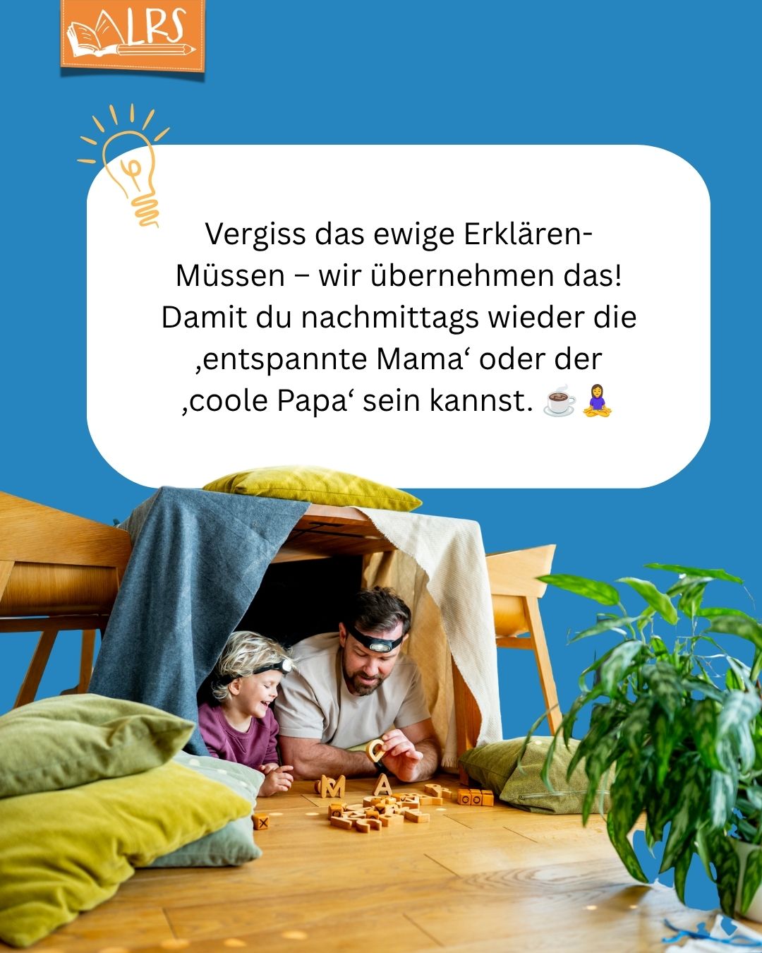 Schluss mit Hausaufgaben-Frust! Das Institut für Lernförderung in Pirna übernimmt das LRS-Training. Für Lernfortschritt & entspannte Familienzeit. Jetzt beraten lassen!